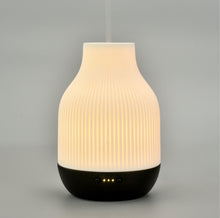 Load image into Gallery viewer, SOICARE Elegant Ceramic Diffuser for Essential Oils with Solid Wood Base,Stone Aromatherapy Essential Oil Diffusers for Home Office Room Decor Gift (180ML)