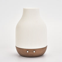 Load image into Gallery viewer, SOICARE Elegant Ceramic Diffuser for Essential Oils with Solid Wood Base,Stone Aromatherapy Essential Oil Diffusers for Home Office Room Decor Gift (180ML)